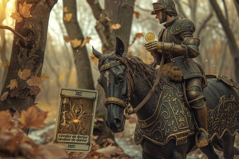 Tarologie : La signification du Cavalier de Denier dans le Tarot de Marseille
