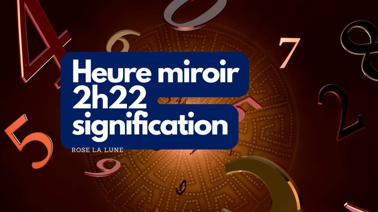 Les heures miroirs : que révèle l&rsquo;heure 22h22 ?