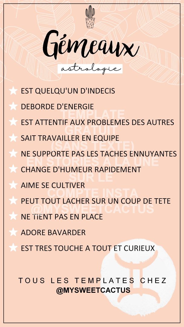 Comment se comporter avec un gémeaux ? Les secrets !