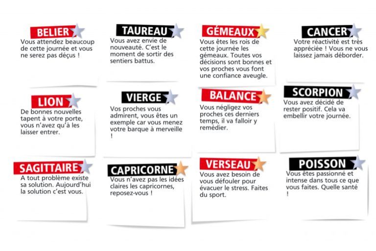 Les prévisions astrologiques du mardi 17 juin 2025, pour chaque signe du zodiaque