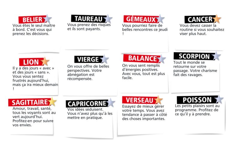 Les prévisions astrologiques du Double Expresso RTL2 pour le jeudi 31 juillet 2025